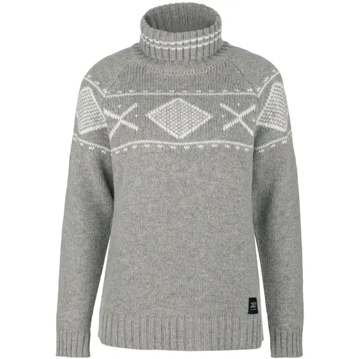 2117 of Sweden Undbyn, chandail, femmes, gris Remise