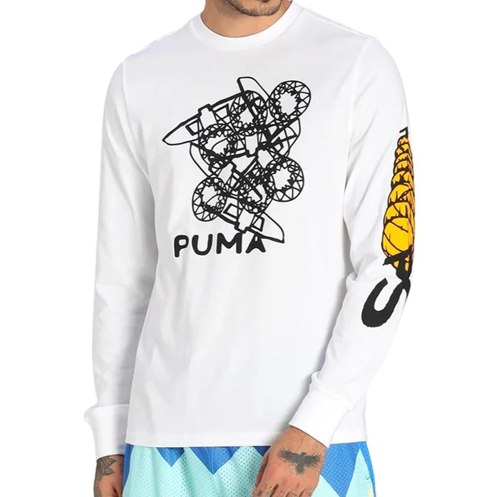 4TH Quarter LS Tee « White »