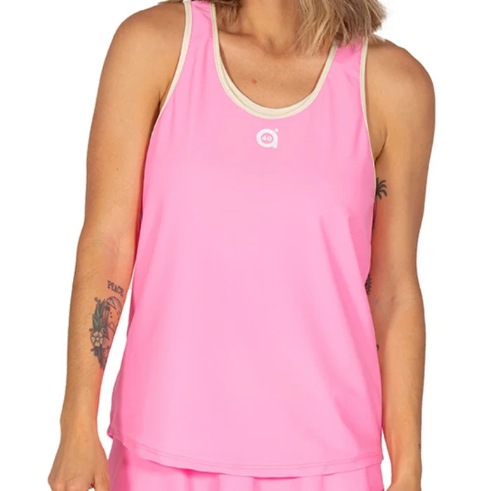 A40Degrees Call Coral Arena Tank Top