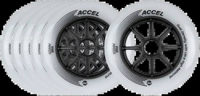 Accel Roues Roller Pack de 6 Certifié
