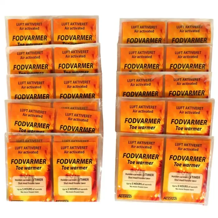 Accezzi chauffe-pieds, 50 paires Nouveauté