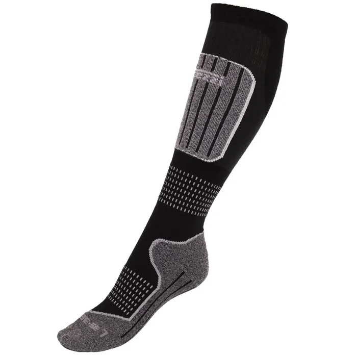 Accezzi Merino 20, chaussettes de ski, noir Achat Immédiat