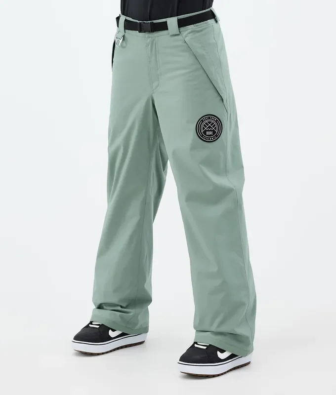 Achat Immédiat Dope Blizzard W Pantalon de Snowboard Femme Faded Green