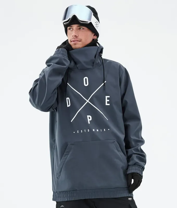Achat Immédiat Dope Yeti Veste Snowboard Homme 2X-Up Metal Blue