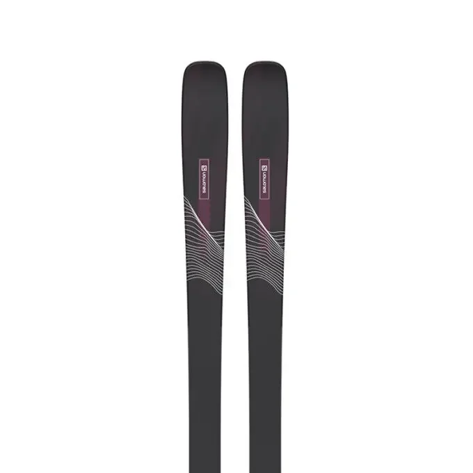 Achat Immédiat Skis Salomon N STANCE W 84 Black/Bordeau