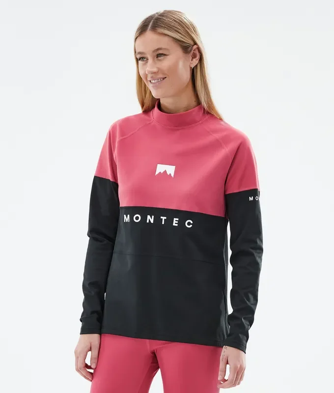 Acheter Direct Montec Alpha W Tee-shirt thermique Femme Light Red/Black