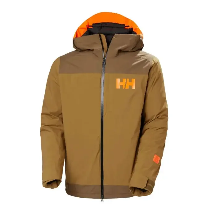 Acheter Direct Veste de ski HELLY HANSEN Powdreamer 2.0 – Sepia