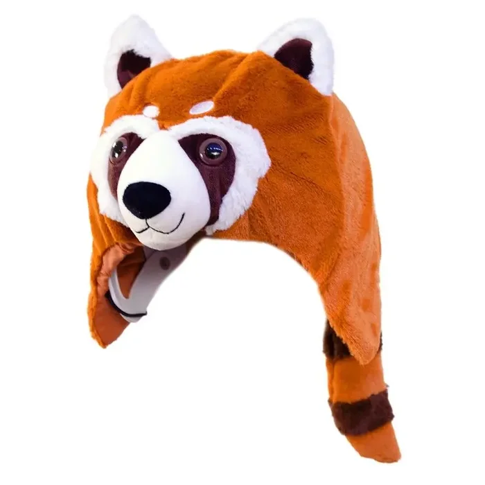 Acheter En Ligne Couvre casque peluche Panda Roux