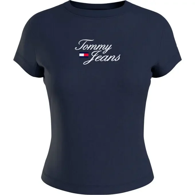 Acheter En Ligne T-shirt Tommy Hilfiger TJW BBY ESSENTIAL LO Twilight Navy