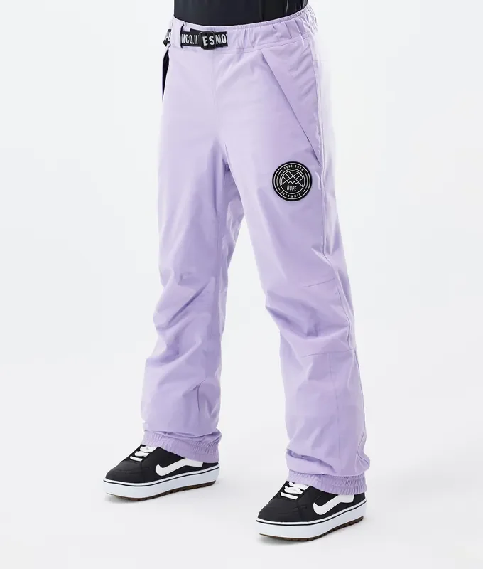 Achetez Aujourd’hui Dope Blizzard W 24 Pantalon de Snowboard Femme Faded Violet