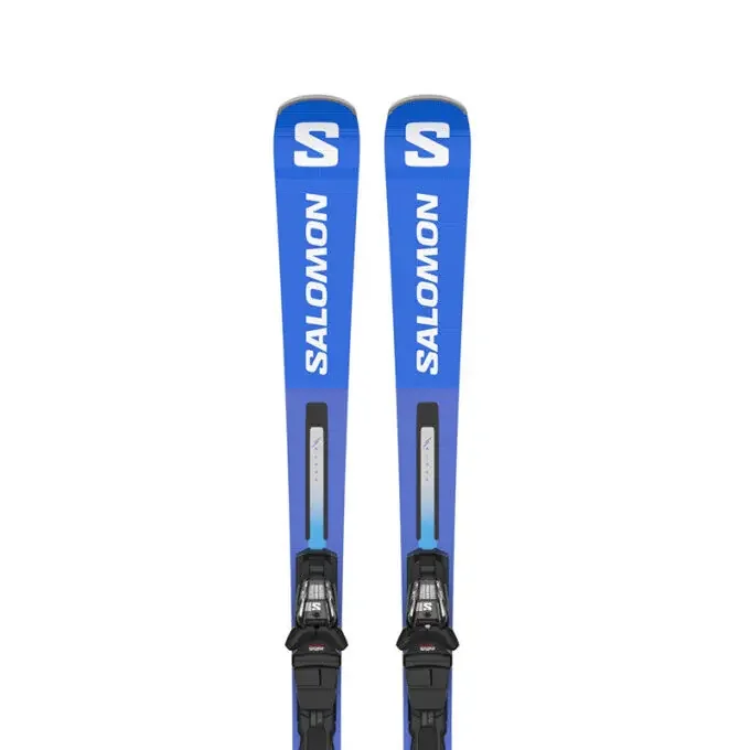 Achetez Aujourd’hui Pack de skis Salomon E S/RACE SL 10 Race Blue + fixations M12 GW F8