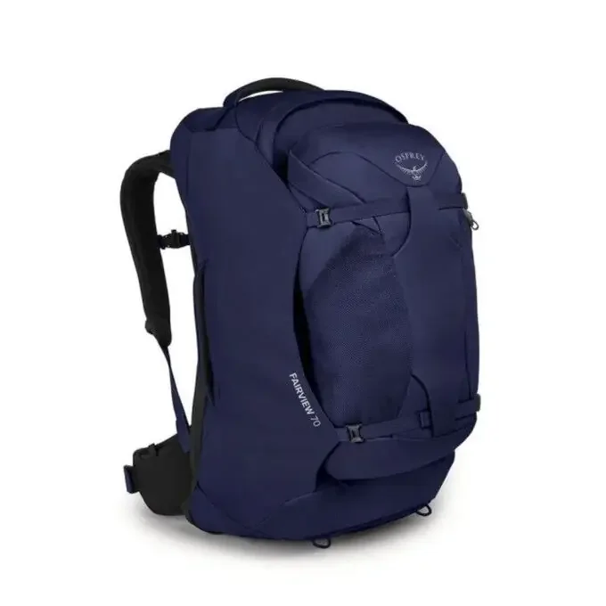 Achetez Aujourd’hui Sac de voyage Femme Ospray FAIRVIEW 70 – Bleu nuit d’hiver