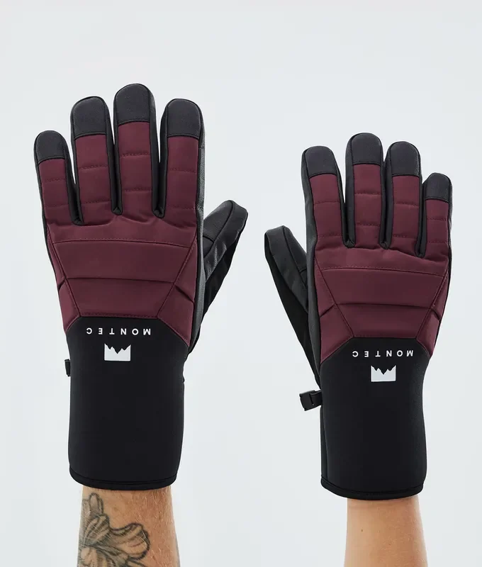 Affaire À Saisir Montec Kilo 22 Gants de Ski Burgundy