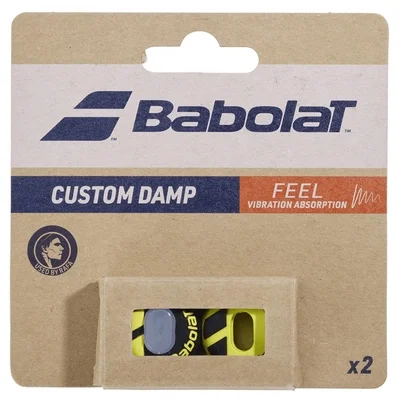 Antivibrateur Babolat Custom Damp 2025 X2 Black Yellow