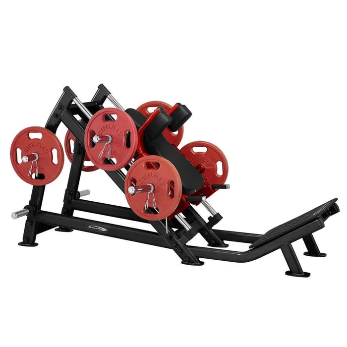 Appareil de musculation charge plaque Steelflex Hack Squat [Taille 251x149x133,2 cm]