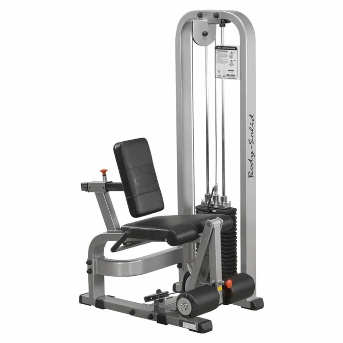 Appareil de musculation extension de jambes ProClubLine Pile de poids 140 kg [Taille 106,6x99x182,8 cm]