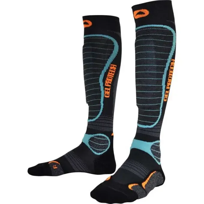 Artisanat Chaussettes Monnet GEL PROTECH SKI bleu