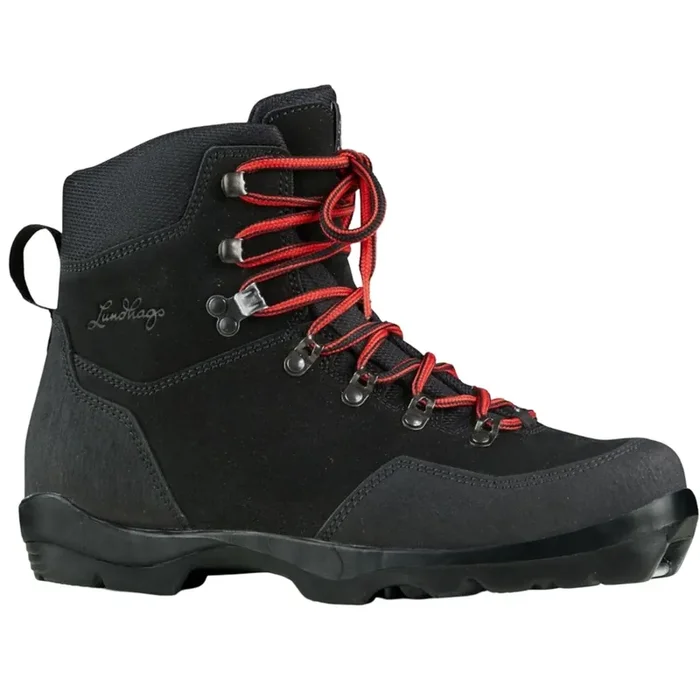 Authentique Lundhags Tour BC, bottes de randonnée, homme, noir