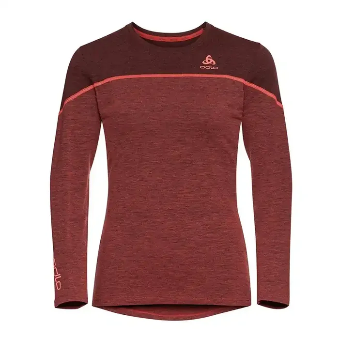 Authentique Tee shirt femme Revelstoke Performance Wool Warm Odlo