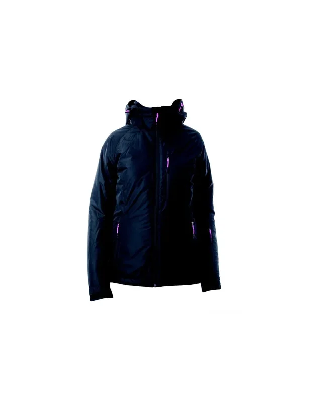 Authentique Veste de Ski Femme Lhotse Leslie Noir Taille de S à XXL