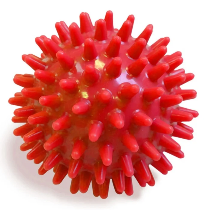 Balle de massage à picots Leader Fit [Taille 8 cm]