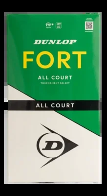 Balle de Tennis Dunlop Fort All Court TS Cartonette 2025 (2x 4-PET)