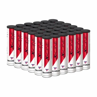 Balle de Tennis Tecnifibre X-One 4-Tin (Carton 36×4)