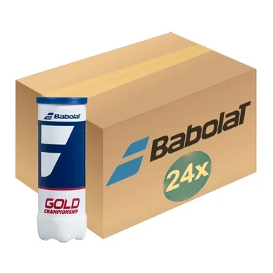 Balles de Tennis Babolat Gold Championship Yellow (Boîte 24 x 3)