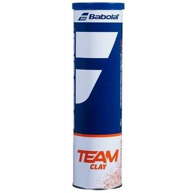 Balles de Tennis Babolat Team Clay Yellow (x4)
