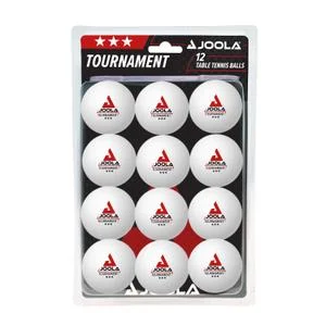 Balles de tennis de table de tournois 40+ (x12)