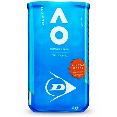 Balles de Tennis Dunlop Australian Open (2×4 balles) 2020