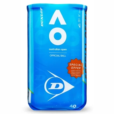 Balles de Tennis Dunlop Australian Open (2 Boîtes de 4) 2021