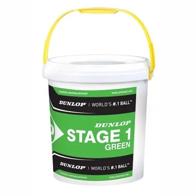 Balles de Tennis Dunlop Stage 1 Green 60 BKT