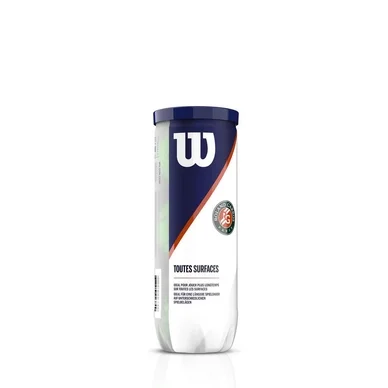 Balles de tennis Wilson Roland Garros All Court (3 balles)