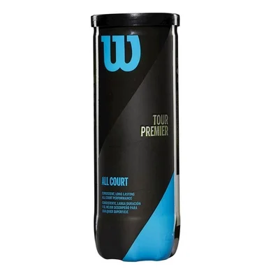 Balles de Tennis Wilson Tour Premier All Court (set de 3)