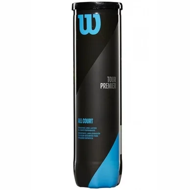 Balles de Tennis Wilson Tour Premier All Court (set de 4)