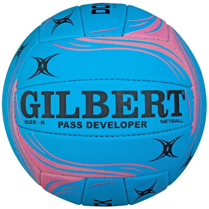 Ballon de netball Gilbert Pass Developer [Taille  5]
