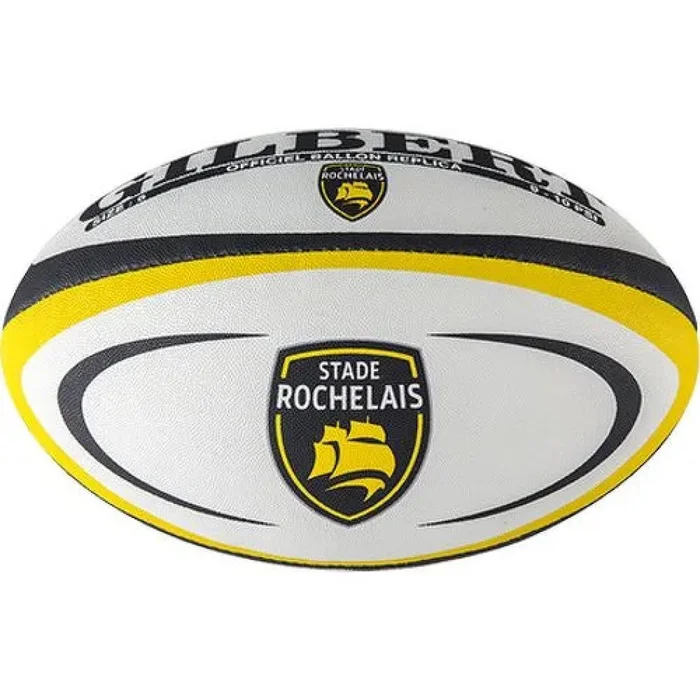Ballon de rugby Gilbert Stade Rochelais (taille 5) [Taille  5]