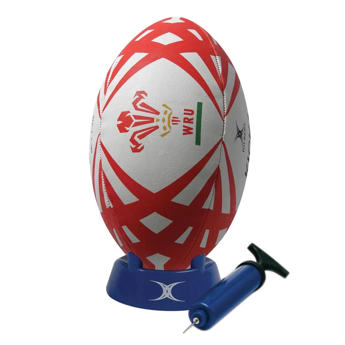 Ballon de rugby gonflable Gilbert Pays de Galles (tu)