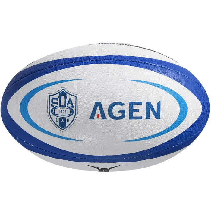 Ballon de rugby midi Gilbert Agen (taille 2) [Taille  2]