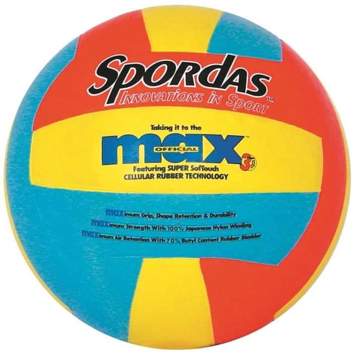 Ballon de volley enfant Spordas Max Super Soft Touch [Taille  5]
