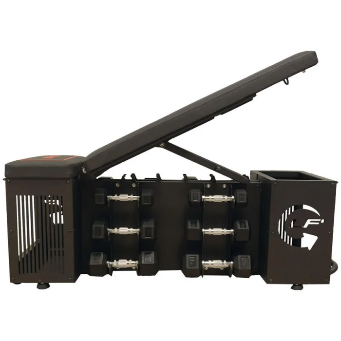 Banc de musculation + accessoires Leader Fit