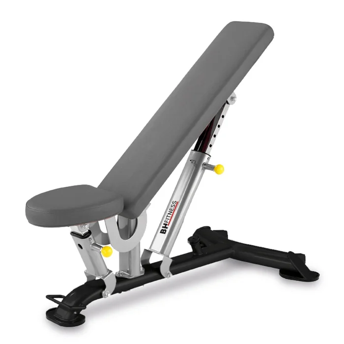 Banc de musculation multisposition BH Fitness [Taille 121,2×46,5×75 cm]