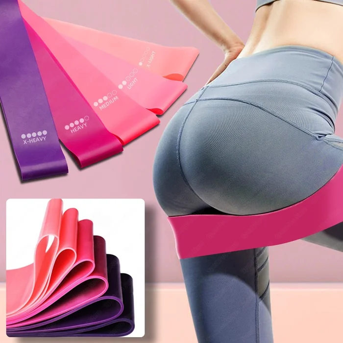 Bandes de résistance élastiques pour booty
