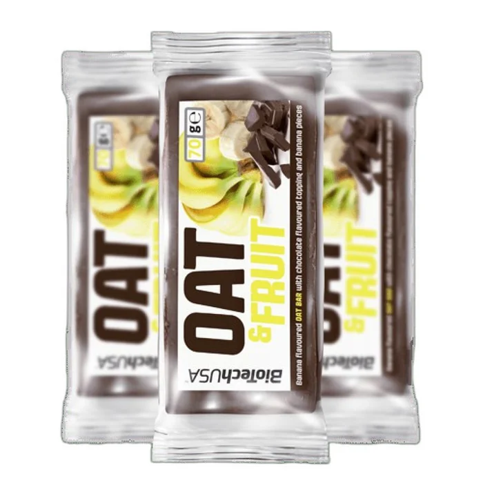 Barre d’avoine Biotech USA – Chocolat-banane (x20)