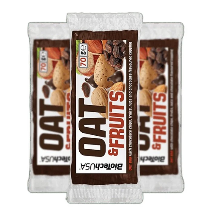 Barre d&rsquo;avoine Biotech USA – Noix de pecan (x20)