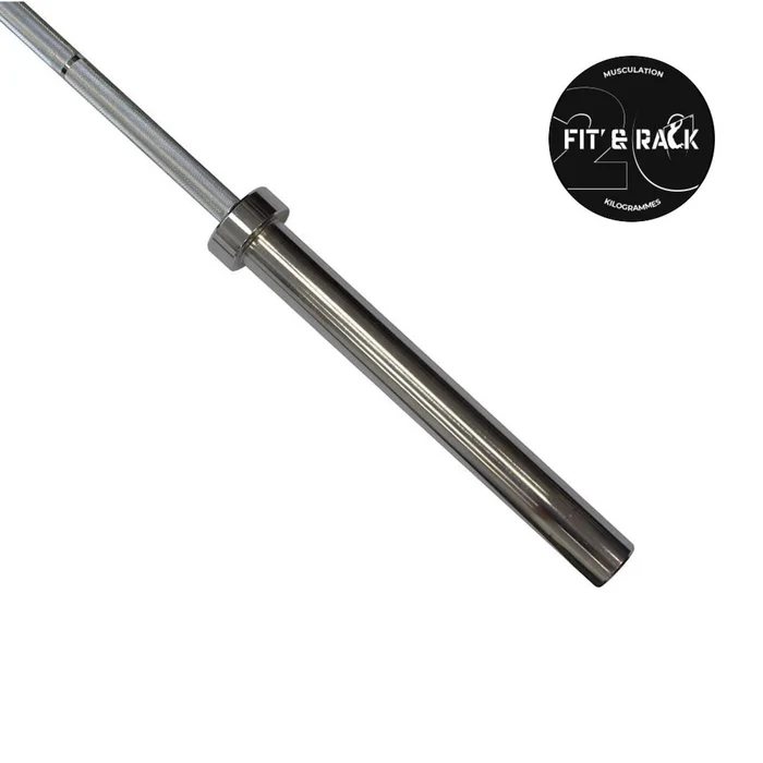 Barre de musculation Olympique Fit & Rack [Taille 20 kg]