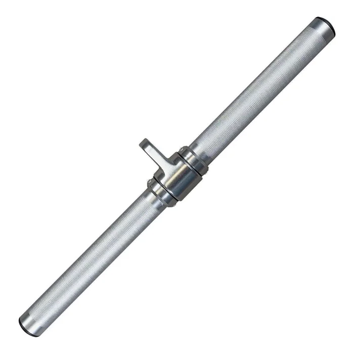 Barres de musculation droite avec émerillon aluminium Body Solid 50 cm [Taille 50x9x4,5 cm]
