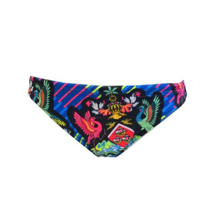 Bas de maillot de bain femme Turbo Emblem Pattern Mare [Taille S]