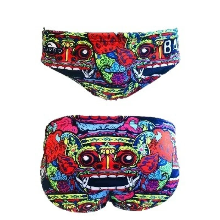Bas de maillot de bain Turbo Hombre Bali Tribal Italia [Taille S]